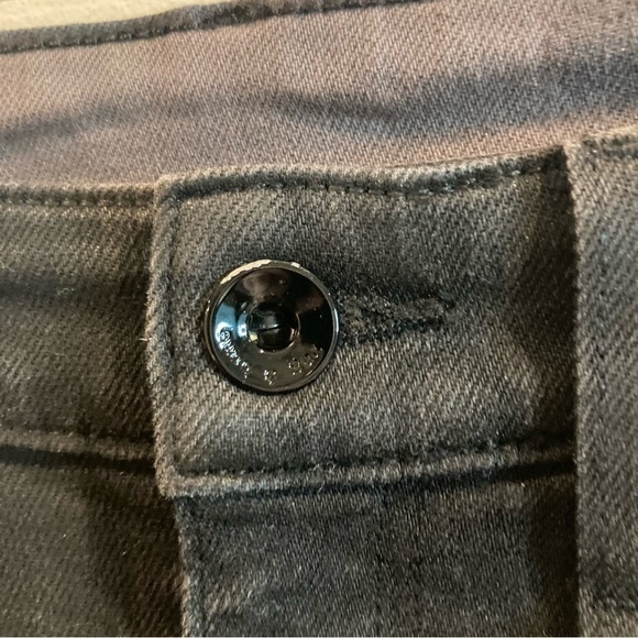 RAG & BONE Sz 27 Nina High Rise Ankle Skinny Black with Sheen Jeans - Picture 5 of 13